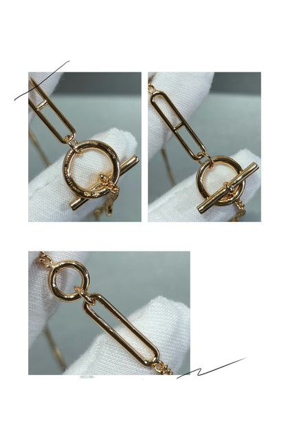 [⭐Novea]HM STERLING CHAINE D'ANCRE HEART
