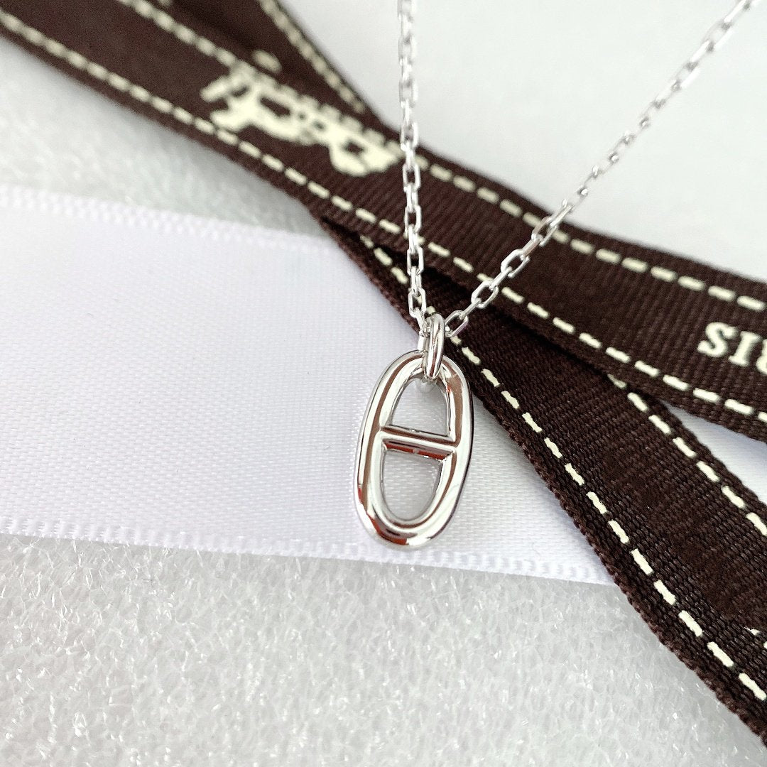[⭐Novea]HM PIG NOSE NECKLACE