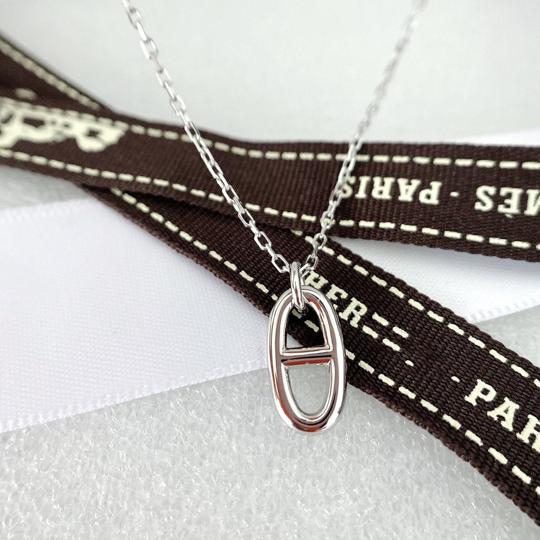 [⭐Novea]HM PIG NOSE NECKLACE