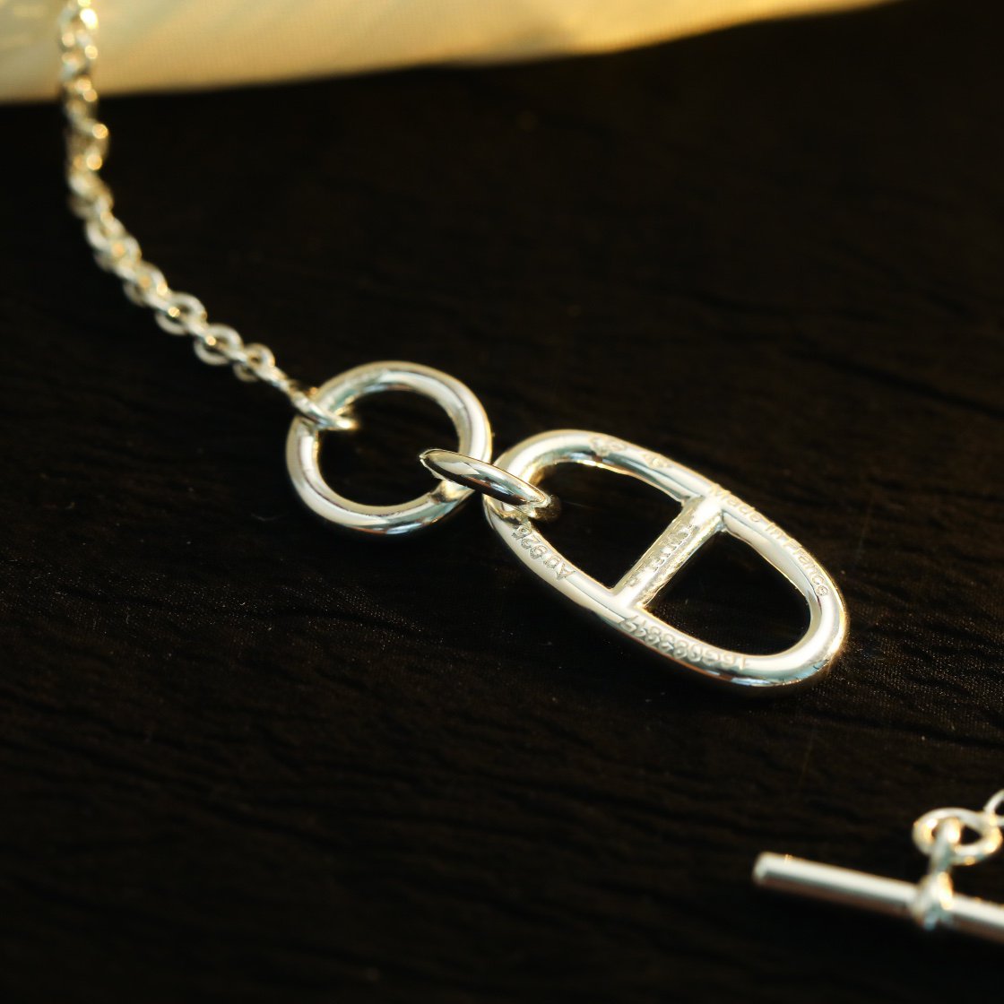 [⭐Novea]HM CHAINE D'ANCRE PENDANT NECKLACE STERLING SILVER