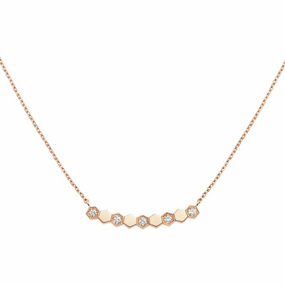 [⭐Novea]BEE MY LOVE DIAMOND NECKLACE