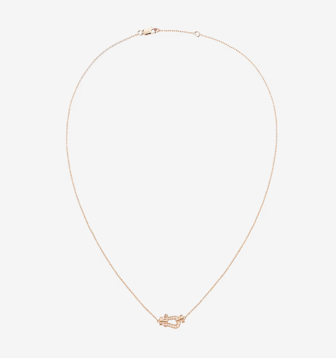 [⭐Novea]FORCE 10 DIAMOND PINK GOLD NECKLACE MINI MODEL