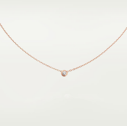 [⭐Novea]DAMOUR DIAMOND NECKLACE