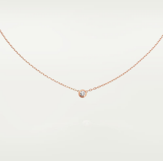 [⭐Novea]DAMOUR DIAMOND NECKLACE
