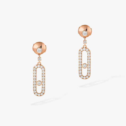 [⭐Novea]DORMEUSES MOVE UNO DIAMOND EARRINGS