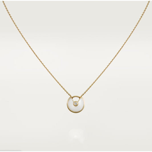 [⭐Novea]AMULETTE ROSE GOLD MOP NECKLACE