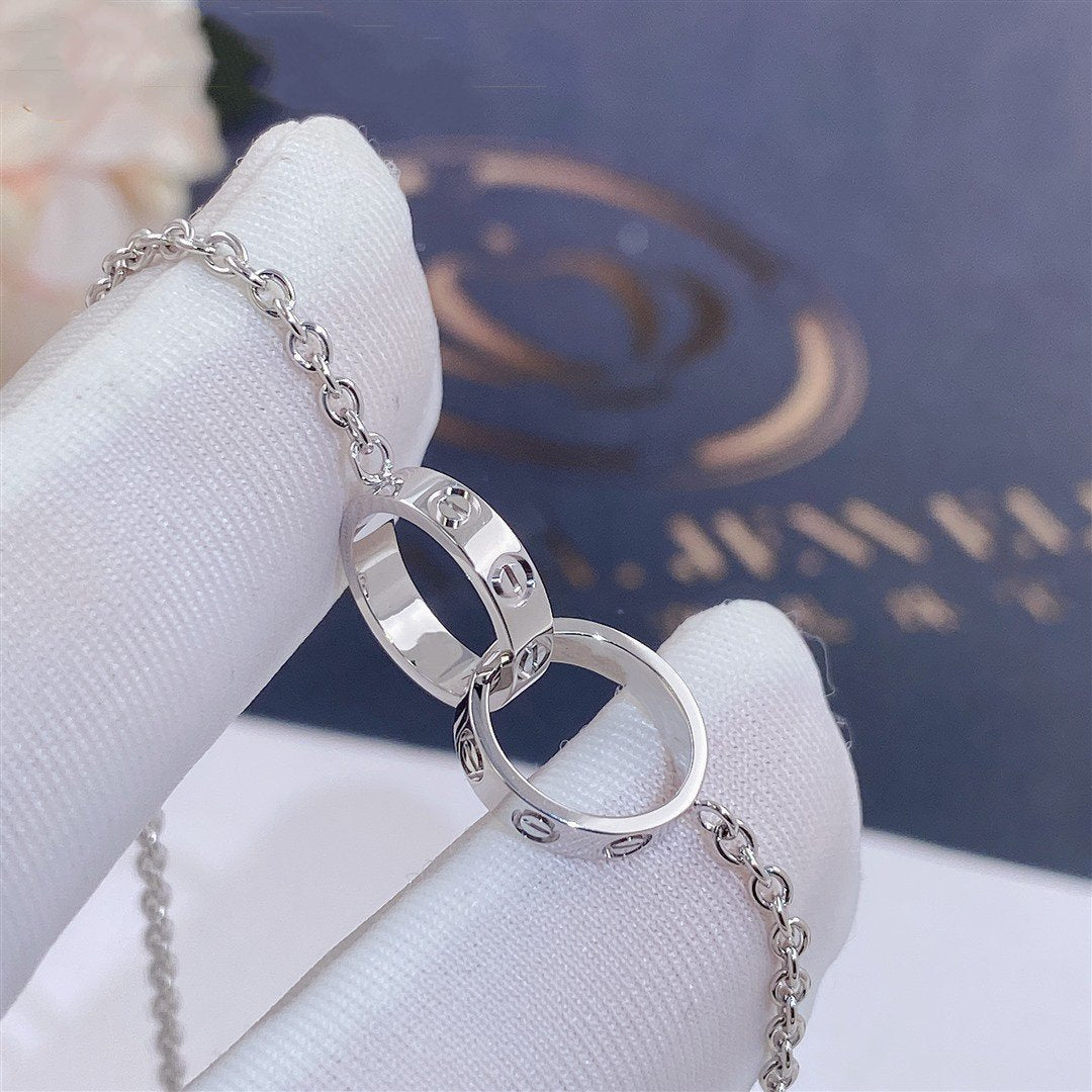 [⭐Novea]LOVE BRACELET DOUBLE RING