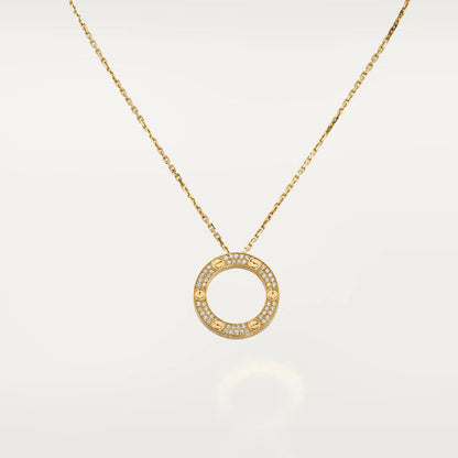 [⭐Novea]LOVE NECKLACE ADJUSTABLE ROSE GOLD