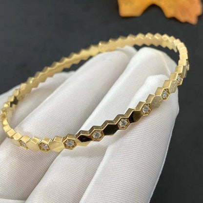 [⭐Novea]BEE LOVE GOLD DIAMOND BRACELET