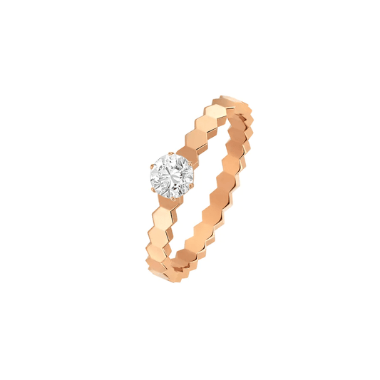 [⭐Novea]BEE LOVE RING PINK GOLD 1 DIAMOND