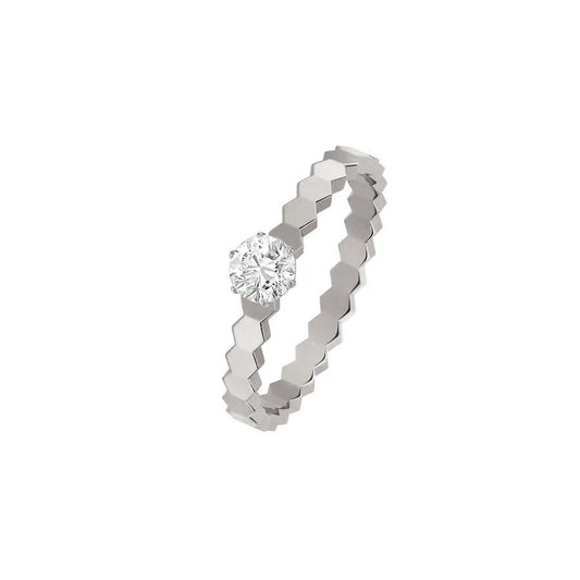 [⭐Novea]BEE LOVE RING SILVER 1 DIAMOND