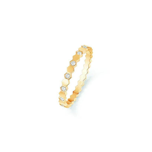 [⭐Novea]BEE LOVE RING GOLD DIAMOND
