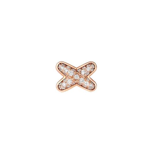 [⭐Novea]JEUX DE PINK GOLD DIAMOND EARRINGS