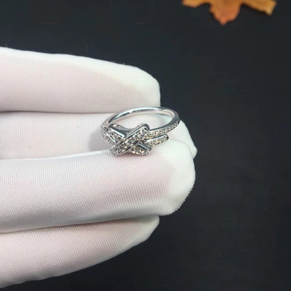 [⭐Novea]JEUX DE SILVER DIAMOND RING