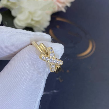 [⭐Novea]JEUX DE GOLD DIAMOND RING
