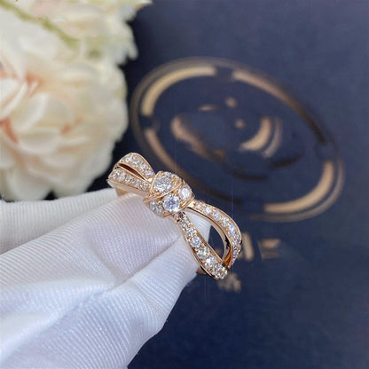 [⭐Novea]LIENS PINK GOLD DIAMOND RING