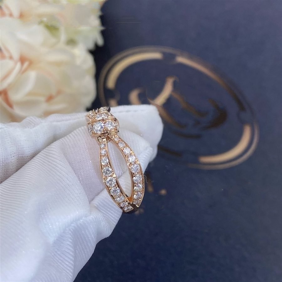 [⭐Novea]LIENS PINK GOLD DIAMOND RING