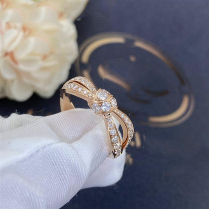 [⭐Novea]LIENS PINK GOLD DIAMOND RING