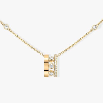[⭐Novea]CHAIN MOVE ROMANE PEDAND NECKLACE