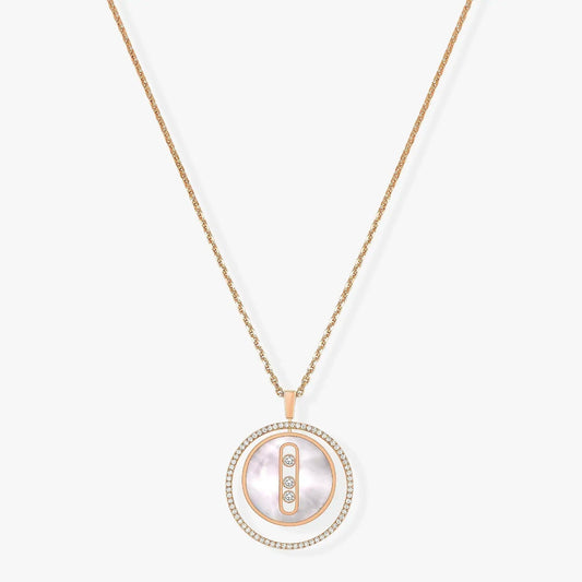 [⭐Novea]Demo MOVE MM NACRE BLANCHE DIAMOND NECKLACE