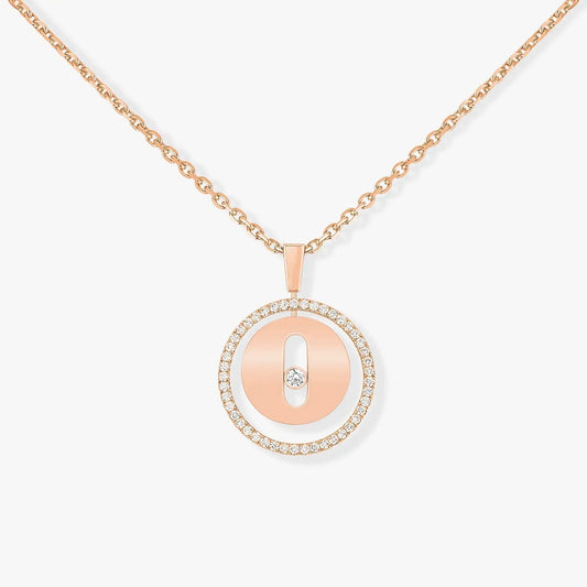 [⭐Novea]Demo MOVE PM NECKLACE PINK GOLD DIAMOND