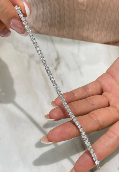 [⭐Novea]  CLASSIC BASEBALL BRACELAT, 52 DIAMOND