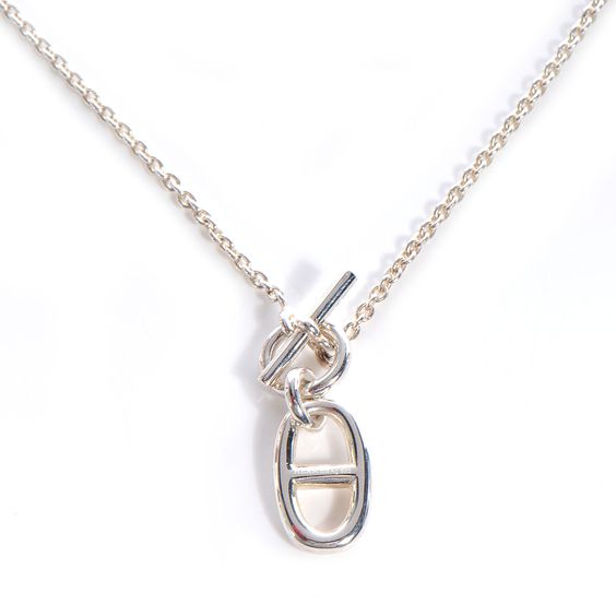 [⭐Novea]HM CHAINE D'ANCRE PENDANT NECKLACE STERLING SILVER