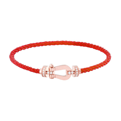 [⭐Novea]FORCE 10 HALF DIAMOND PINK GOLD RED CORDERI LARGE AND MEDIUM MODEL
