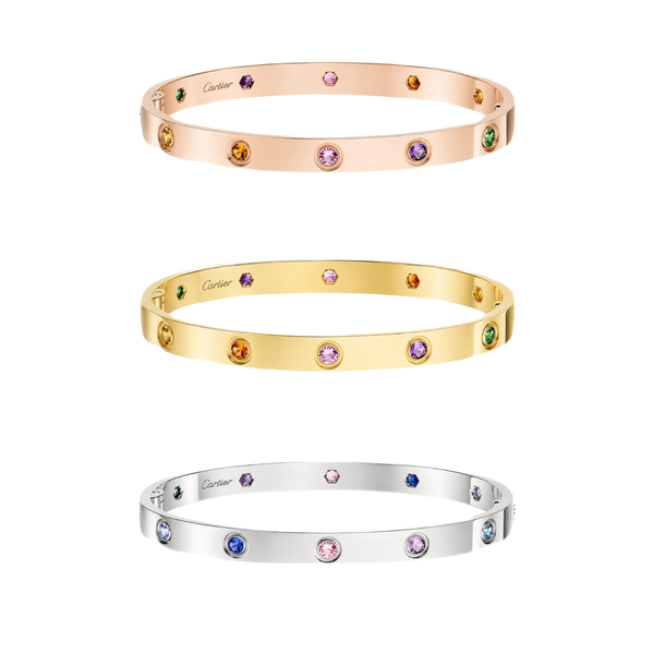 [⭐Novea] 2026 RAINBOW LOVE BRACELET 6.1MM  10 DIAMONDS