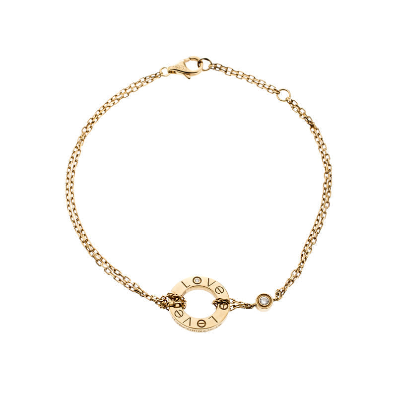 [⭐Novea]LOVE BRACELET 2 DIAMOND