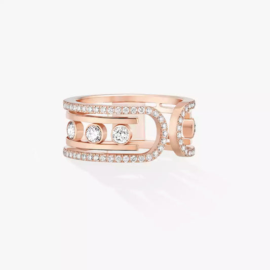 [⭐Novea]Move 10th Diamond Ring in Gold