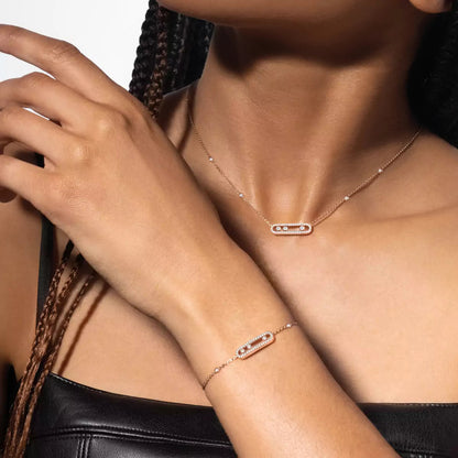 [⭐Novea]Pavé Baby Move Diamond Bracelet