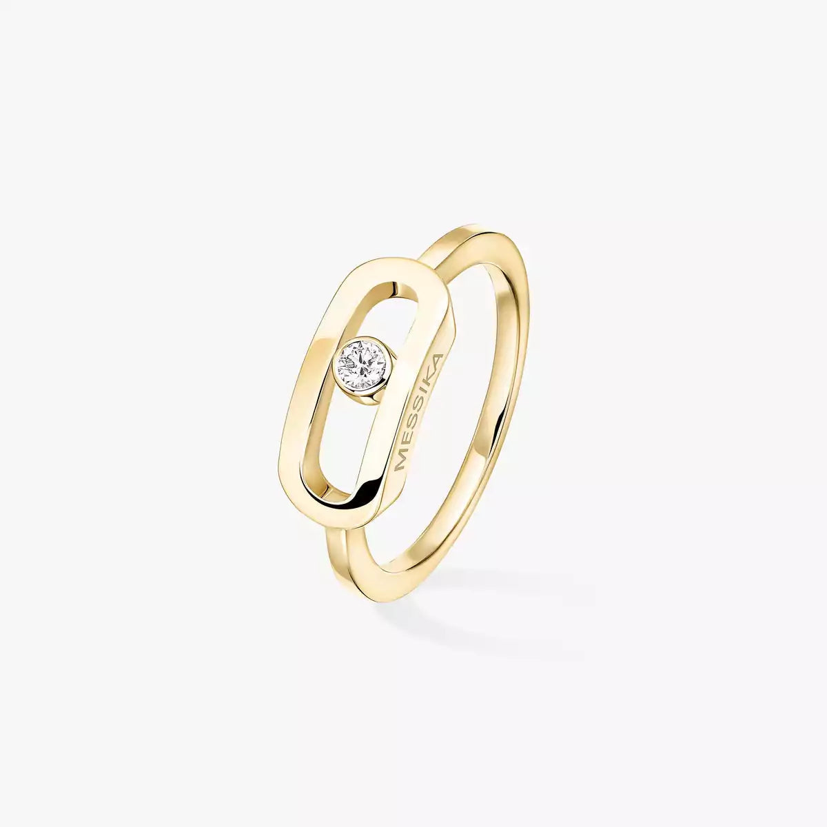 [⭐Novea]Move Uno Diamond Ring in Gold