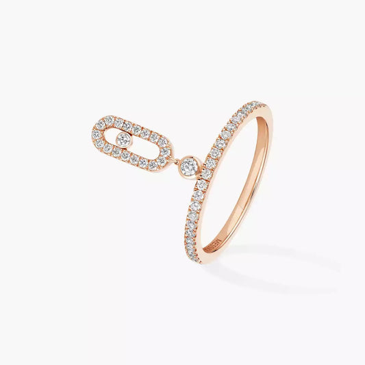 [⭐Novea]Move Uno Diamond Ring