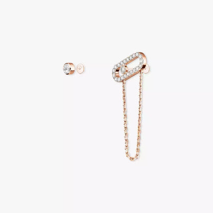 [⭐Novea]Move Uno Diamond Earrings