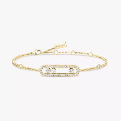 [⭐Novea]Pavé Baby Move Diamond Bracelet