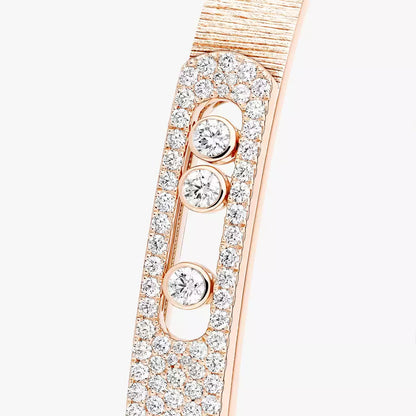 [⭐Novea]Move Noa Ciselé half pavé bangle