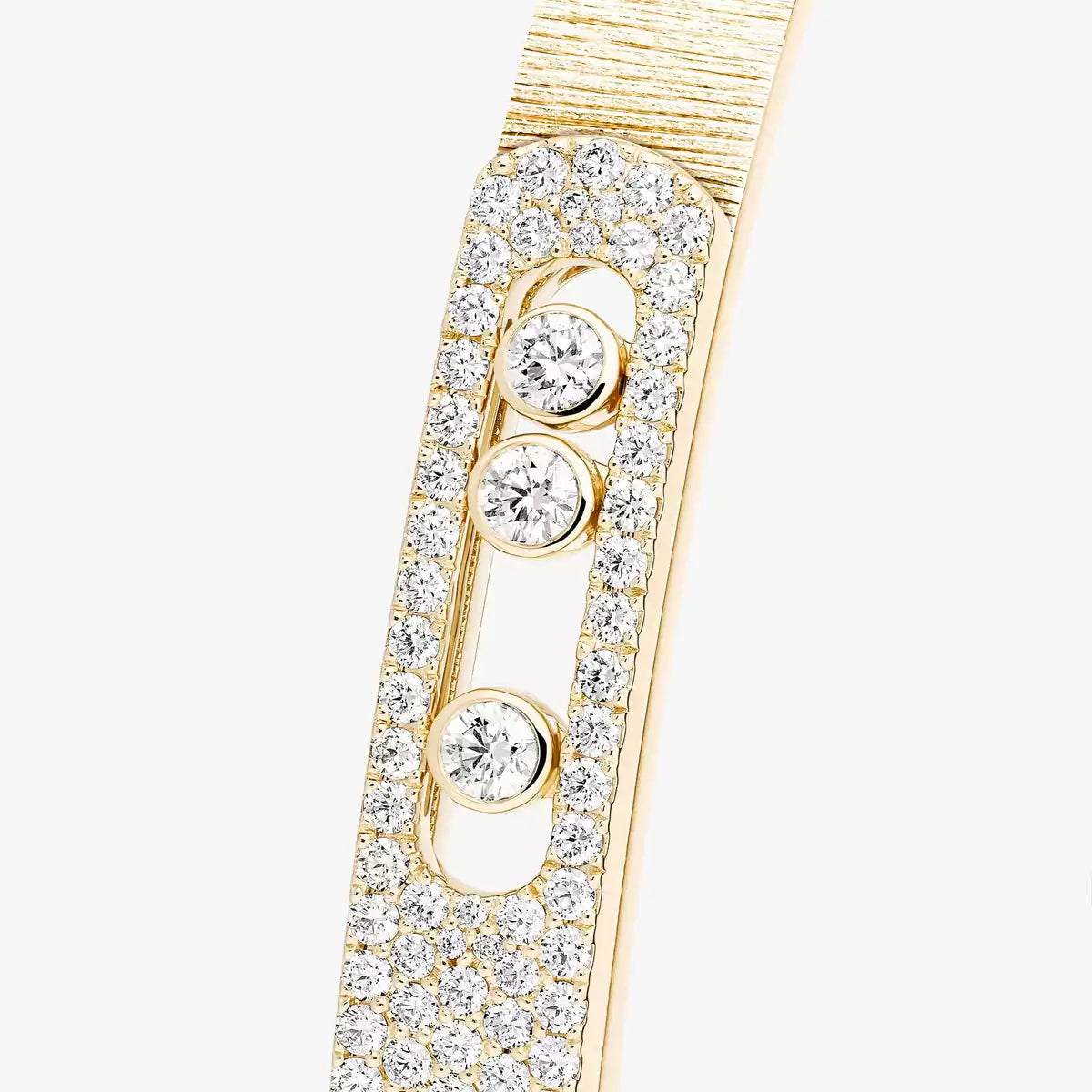 [⭐Novea]Move Noa Ciselé half pavé bangle