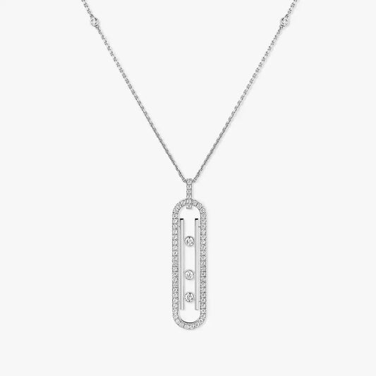 [⭐Novea]Diamond Necklace Move 10Th