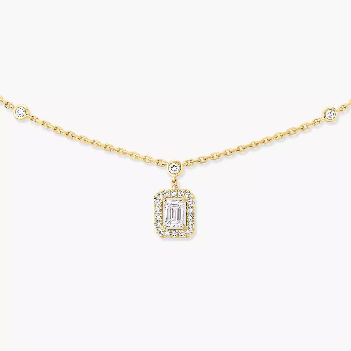 [⭐Novea]My Twin Diamond Necklace in Silver