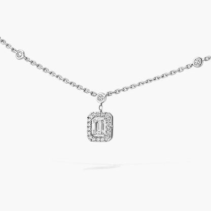 [⭐Novea]My Twin Diamond Necklace in Silver