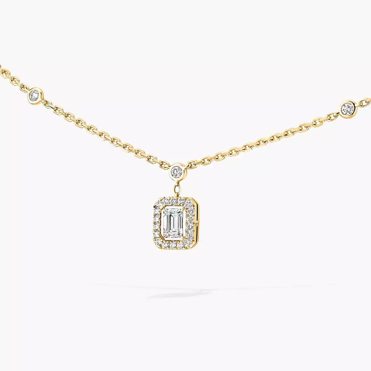 [⭐Novea]My Twin Diamond Necklace in Silver