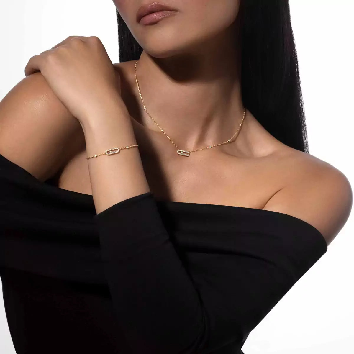 [⭐Novea]Move Uno Diamond Bracelet