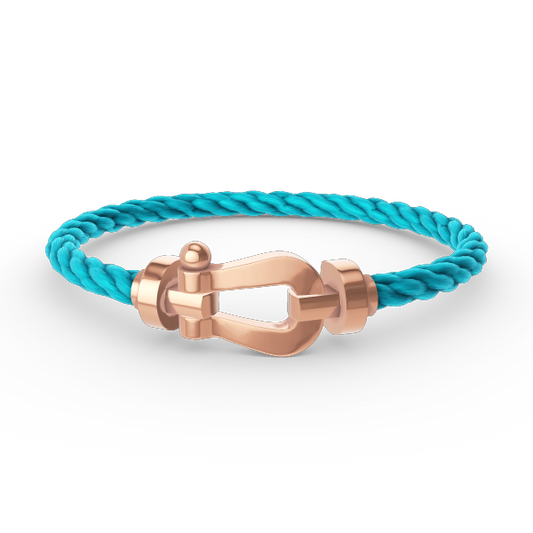 [⭐Novea]FORCE LARGE HORSESHOE NO DIAMOND BRACELET ROSE GOLD