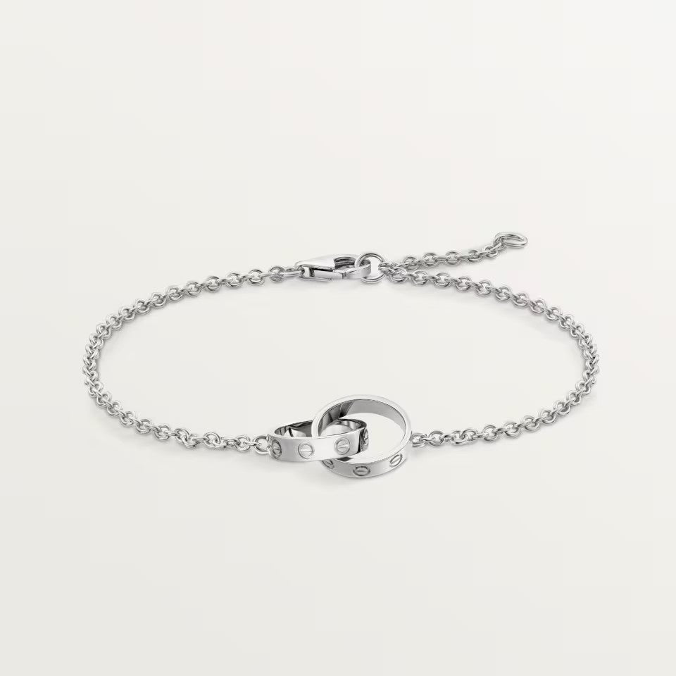 [⭐Novea]LOVE BRACELET DOUBLE RING