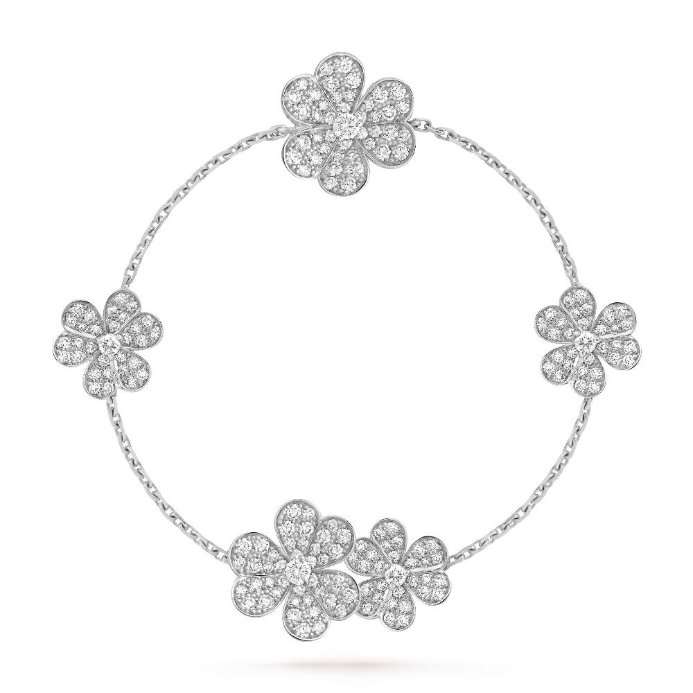 [⭐Novea]FRIVOLE SILVER 5 FLOWERS BRACELET