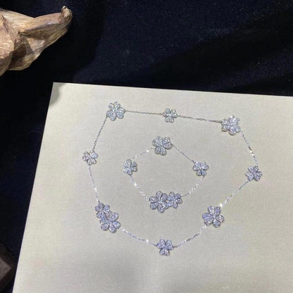 [⭐Novea]FRIVOLE SILVER 5 FLOWERS BRACELET
