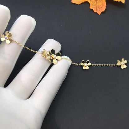 [⭐Novea]FRIVOLE GOLD 5 FLOWERS BRACELET