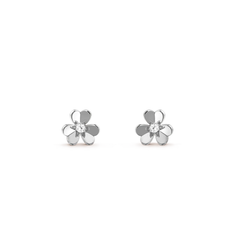 [⭐Novea]FRIVOLE MINI SILVER FLOWER EARRINGS