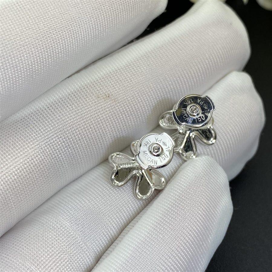 [⭐Novea]FRIVOLE MINI SILVER FLOWER EARRINGS